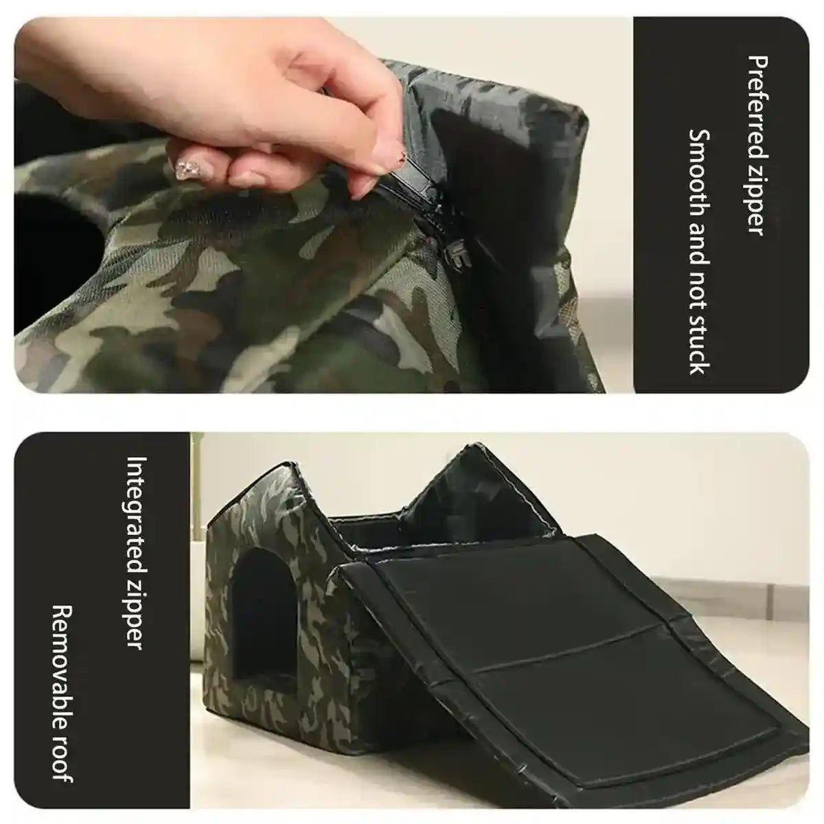 Outdoor Waterproof Pet House Durable Camouflage Shelter