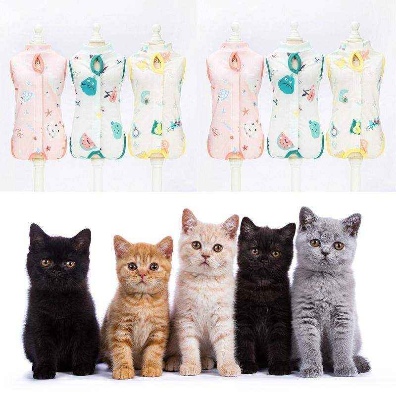 Pet Cat Recovery Suit-Surgical Jumper