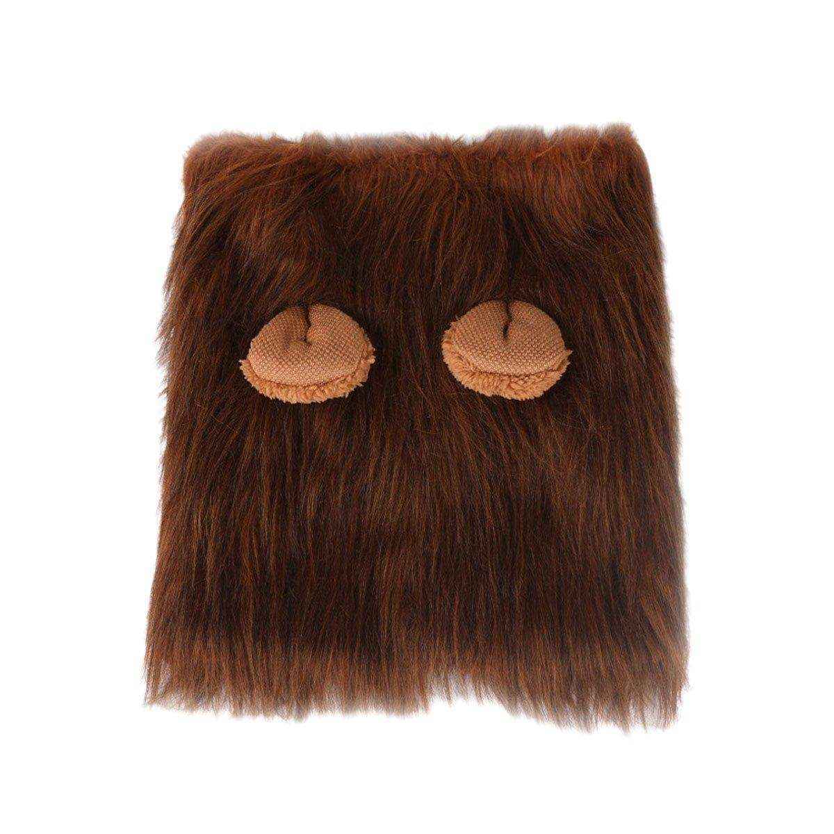 Lion Costume Mane Wig Large Dog Fancy Dress Up Party for Pet Halloween Clothes