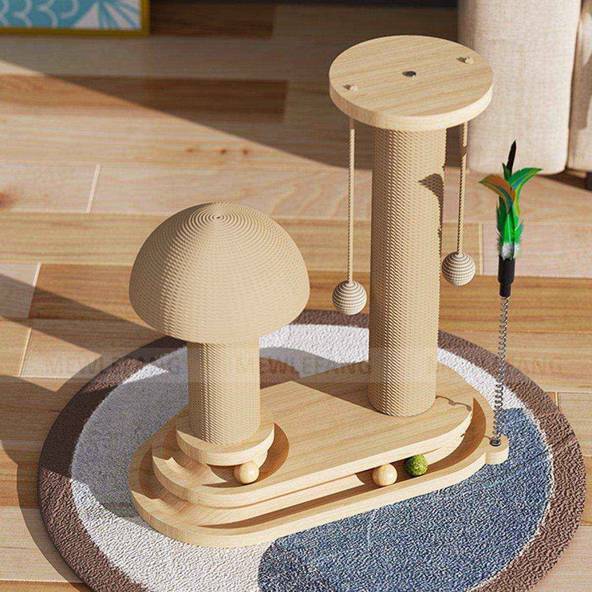 Sisal Mushroom Cat Scratching Post