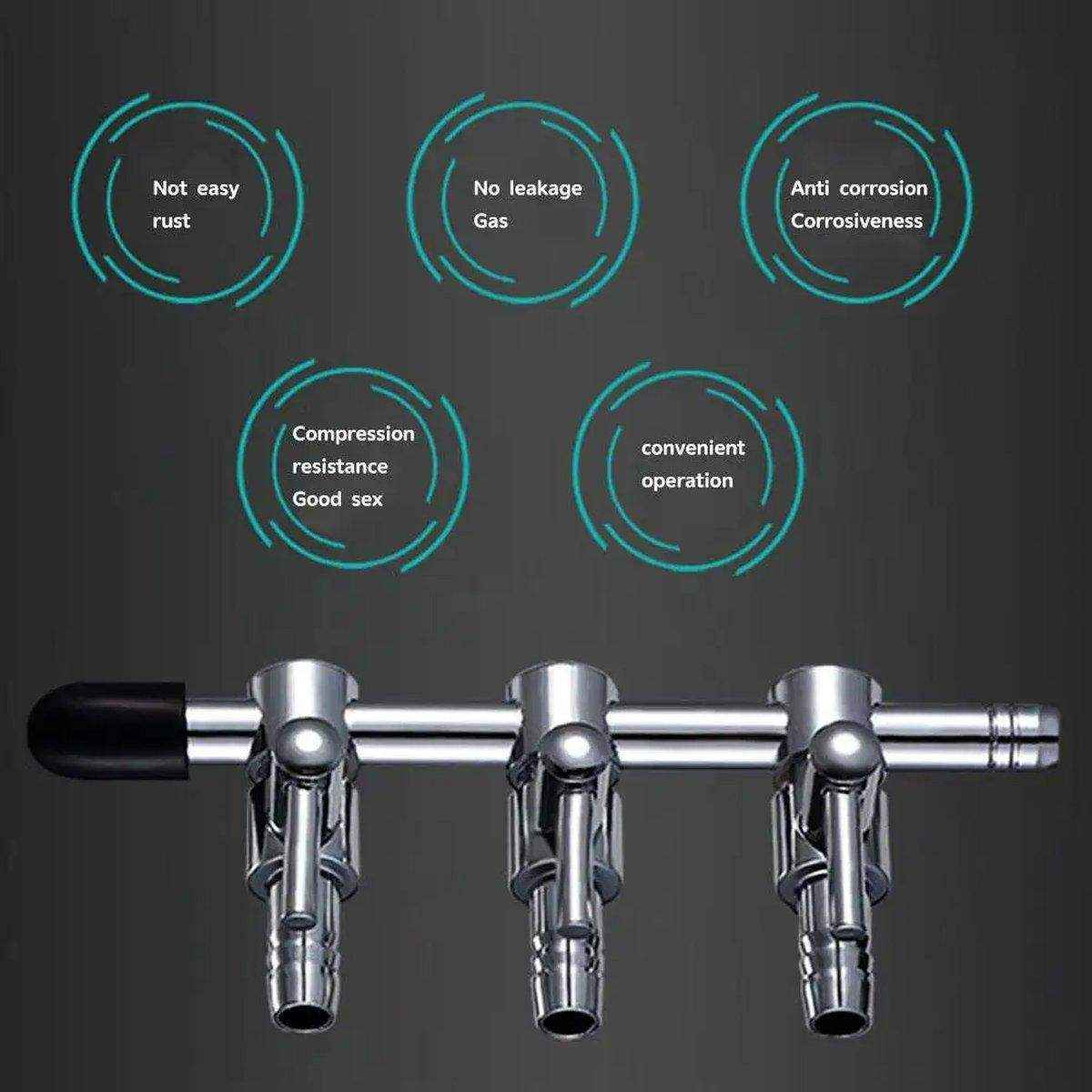 Aquarium Oxygenation Pump Volume Regulating Valve Shunt Dispenser Accessories