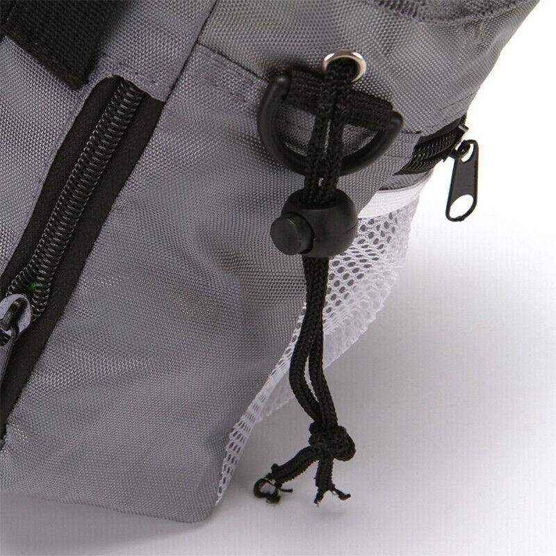 Dog Training Treat Pouch Black/Grey