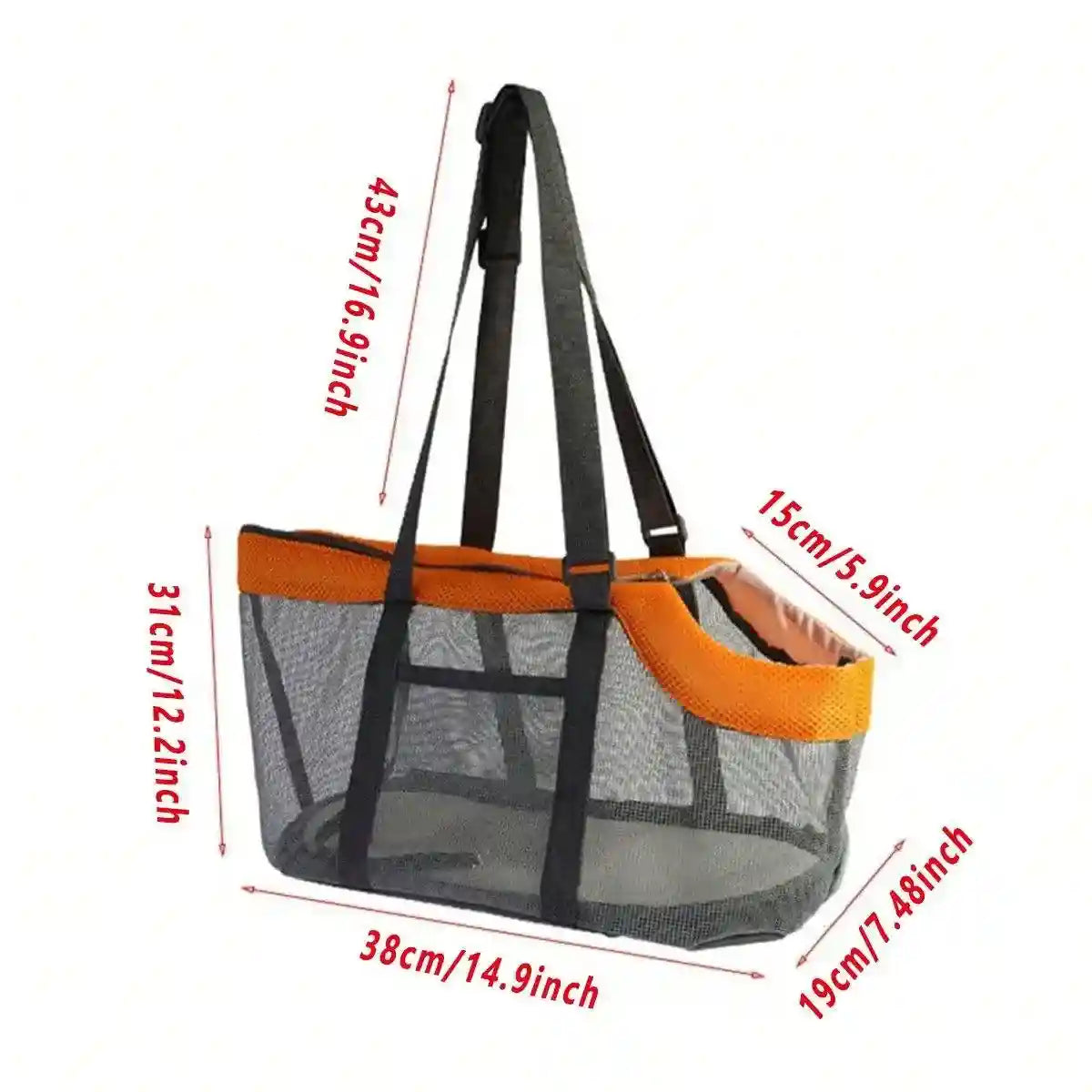 Pet Portable Mesh Bag