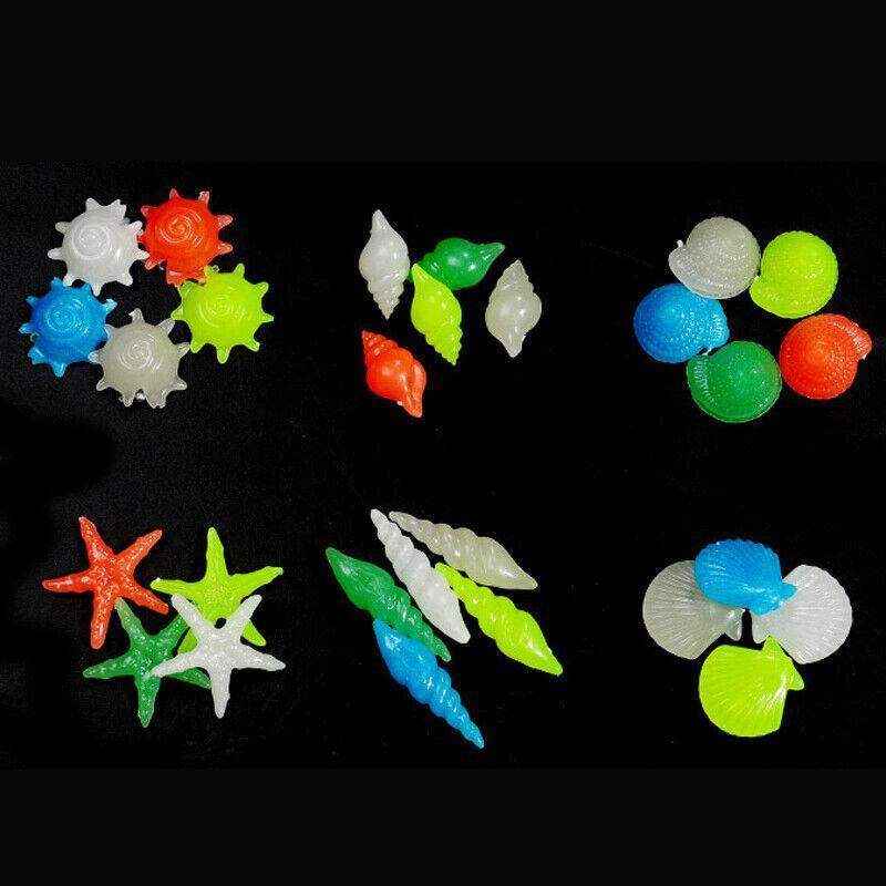 UP TO 500X Luminous Glow Aquarium Stones for Gardens and Decorations