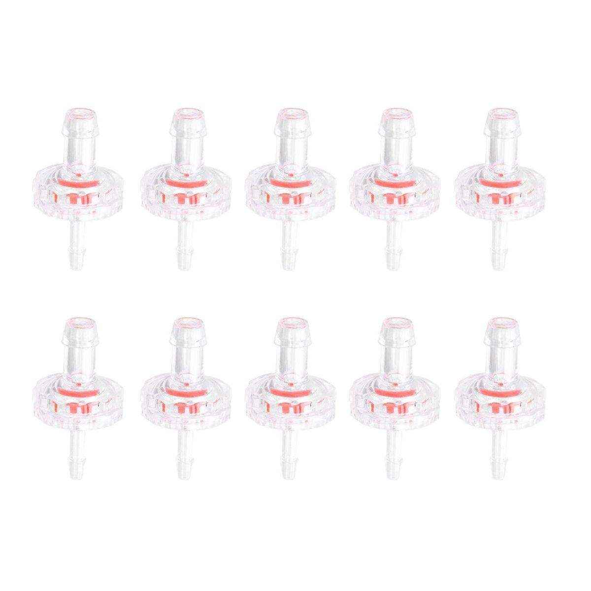 10pcs Ozone Resistant Plastic Water and Air Check Valve Oil Check Valve Kit