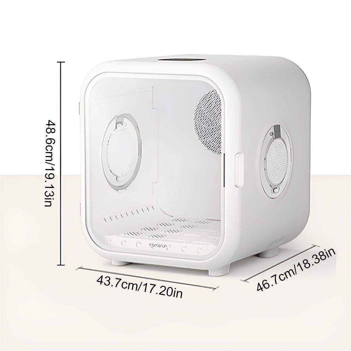 62L Smart Pet Hair Dryer Box - Automatic Dryer for Cats and Small Pets