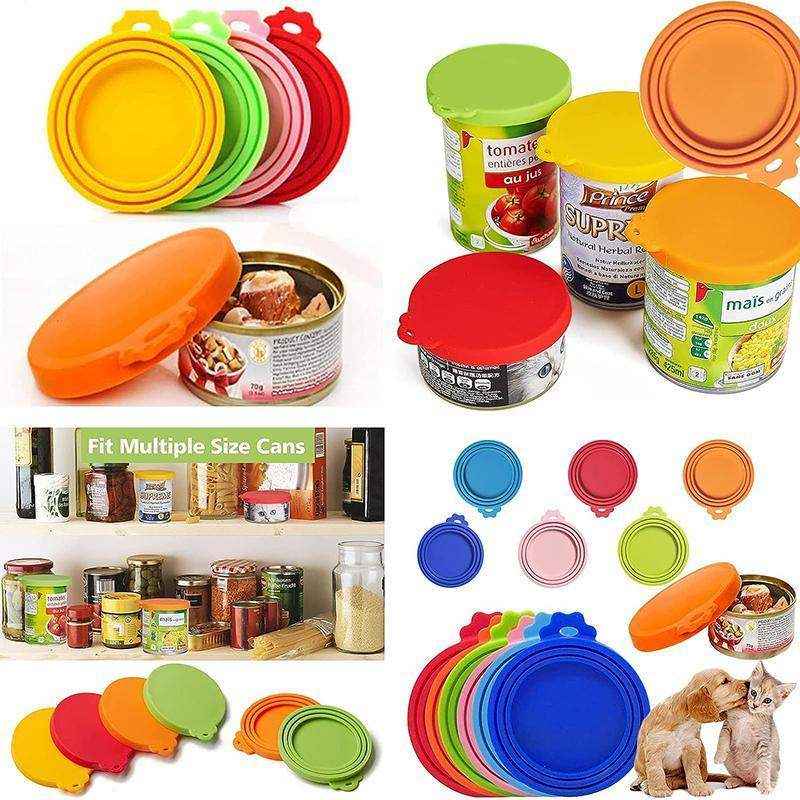 Silicone Dog Food Can Lid Reusable Dog/Cat Tin Storage Cap