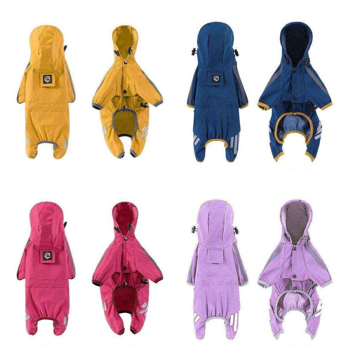 Waterproof Dog Raincoat for Small Medium Dogs