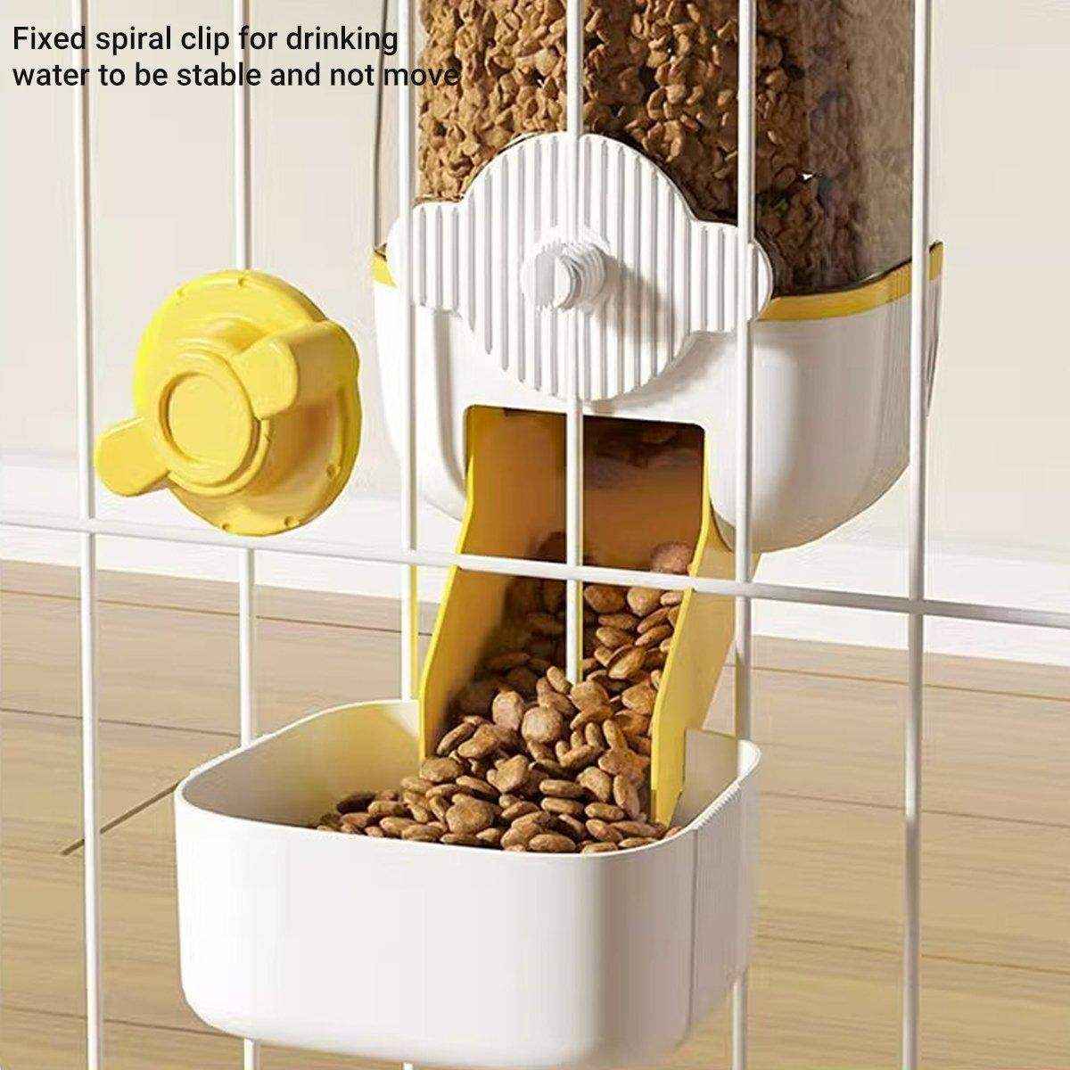 Automatic Pet Hanging Water and Food Feeder | Convenient & Durable