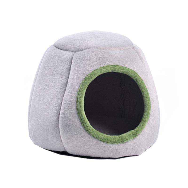Plush Hamster House for Small Pets Cozy and Stylish Bed