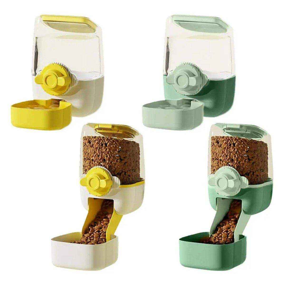 Automatic Pet Hanging Water and Food Feeder | Convenient & Durable
