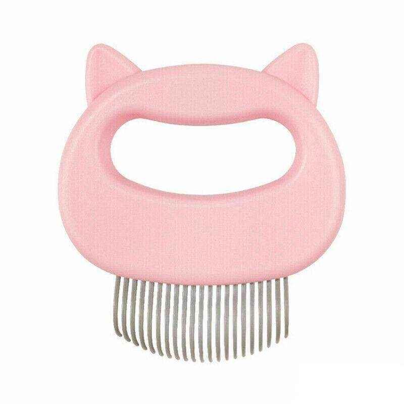 1-3xRelaxing Cat Comb Massager Pet Grooming Brush Dog Hair Removal
