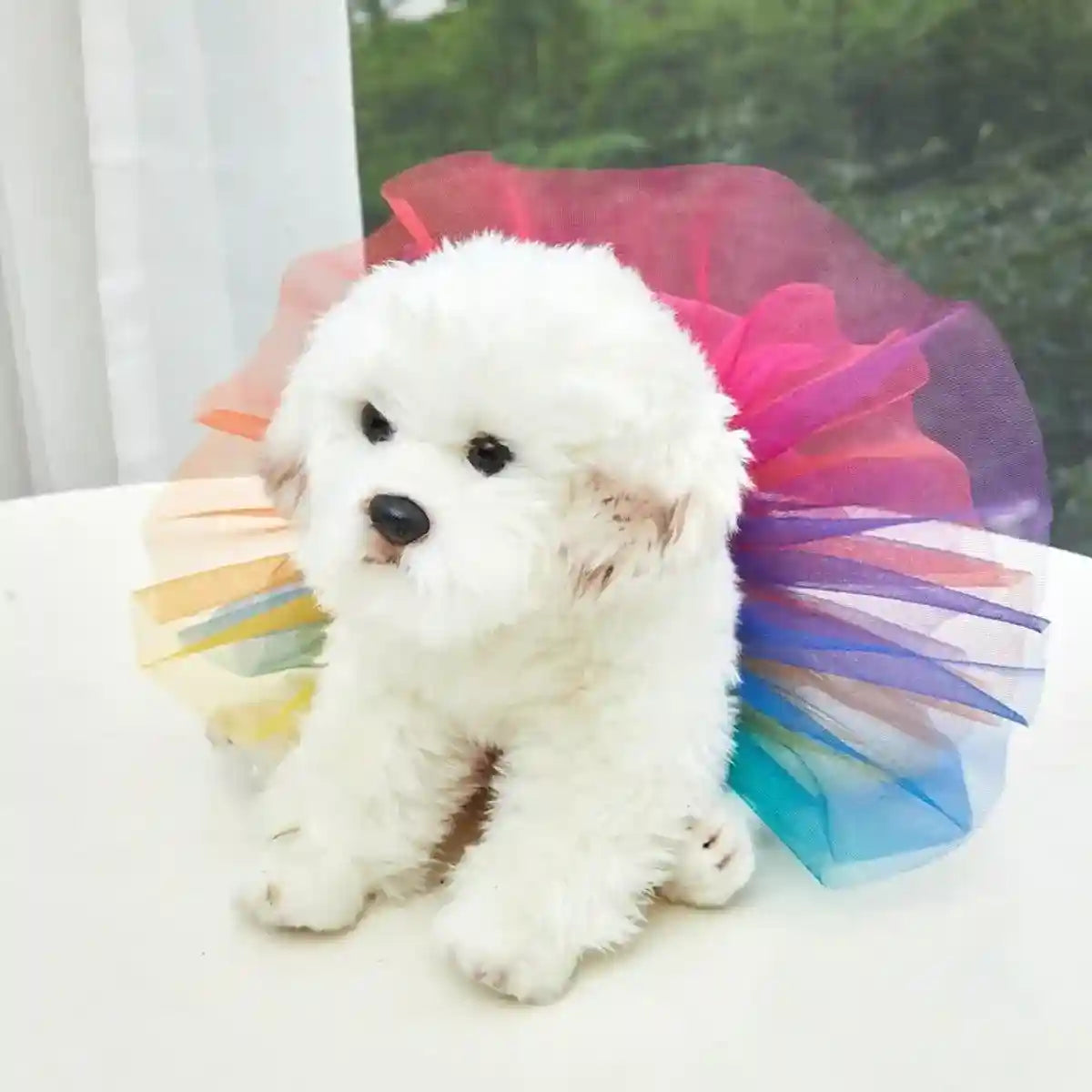 Adjustable Pet Tutu Skirt Colorful & Stylish
