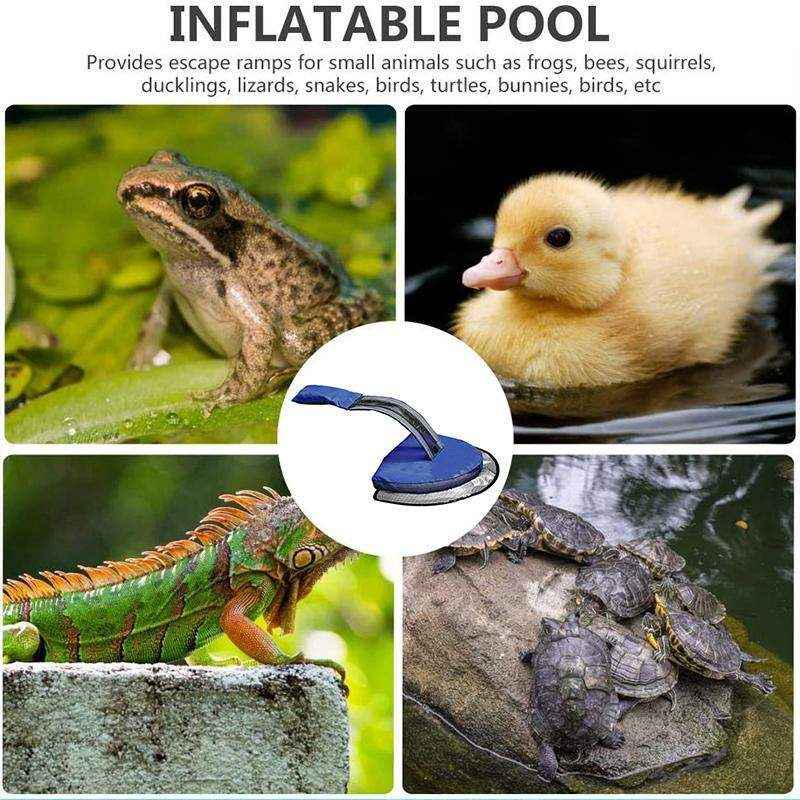 Critter Pool Escape Net Animal Escape Ramp for Pools