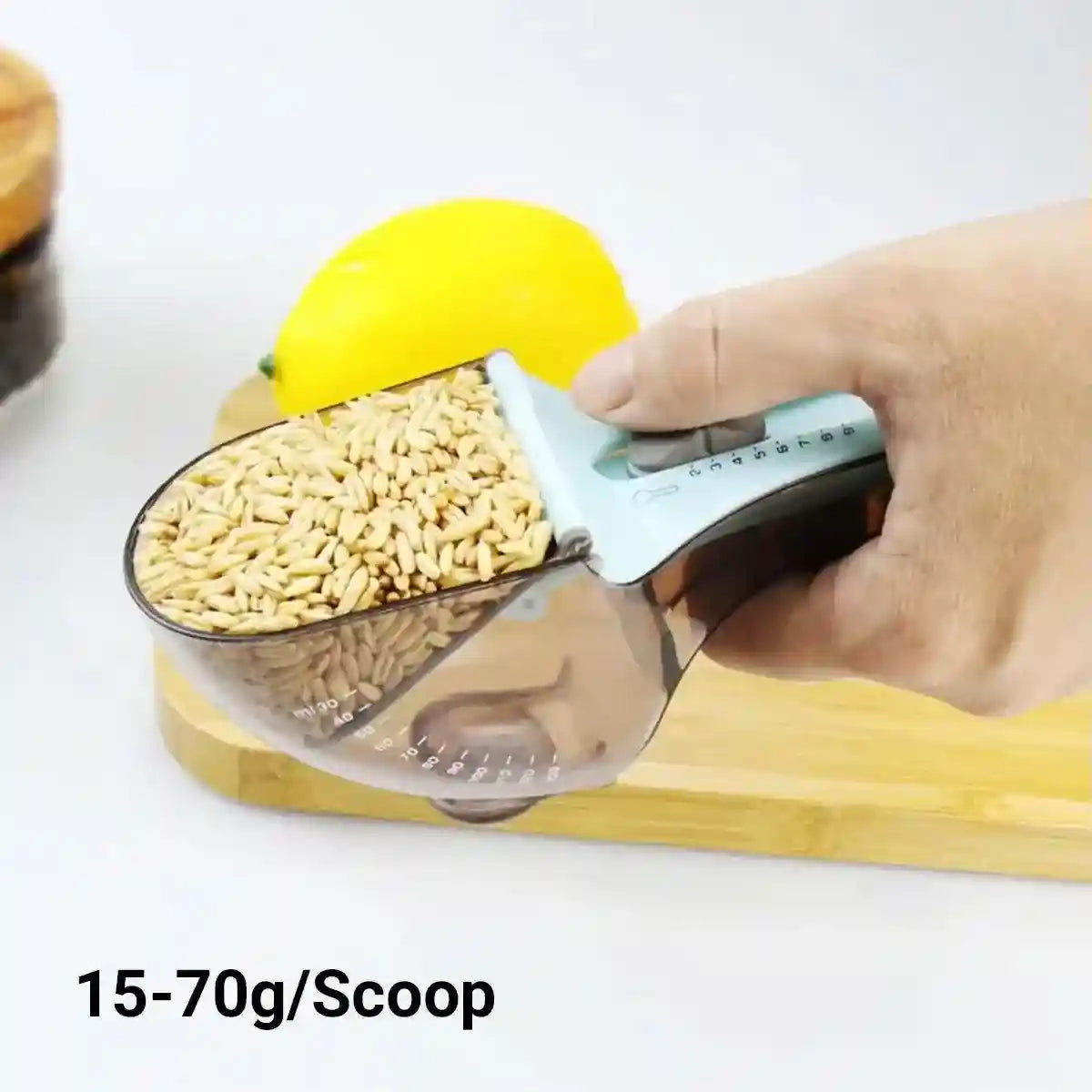 Pet Measuring Spoon Adjustable Magnetic and Food-Safe Design