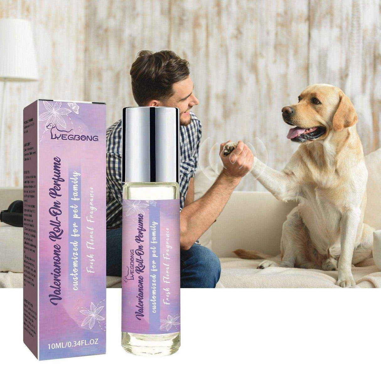 Pet Perfume Walking Beads Relax Pet Emotion Relieve Dog Anxiety Pet Ball Perfume