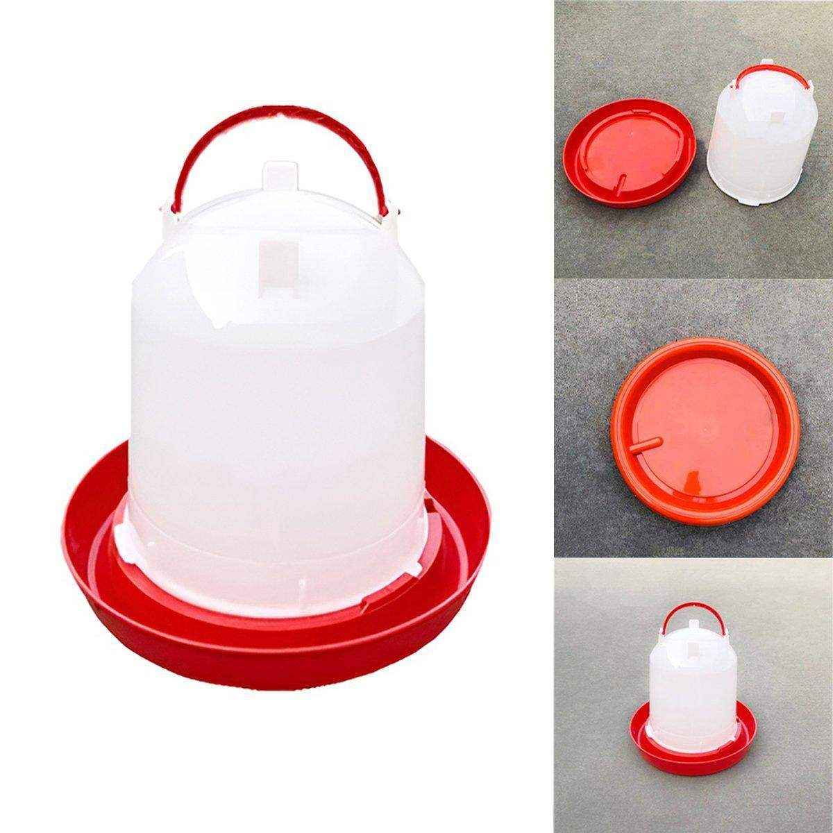 Efficient Poultry Feeding Set with Automatic Chicken Feeder & Drinker