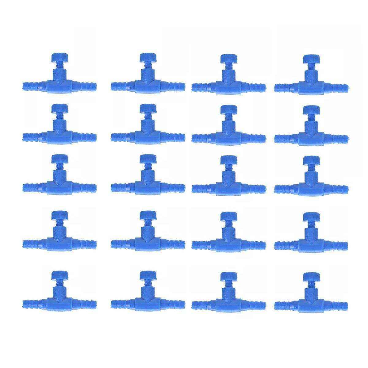 10-30pcs Aquarium Oxygen Pump Regulating Valve Fish Tank Air Control Accessories