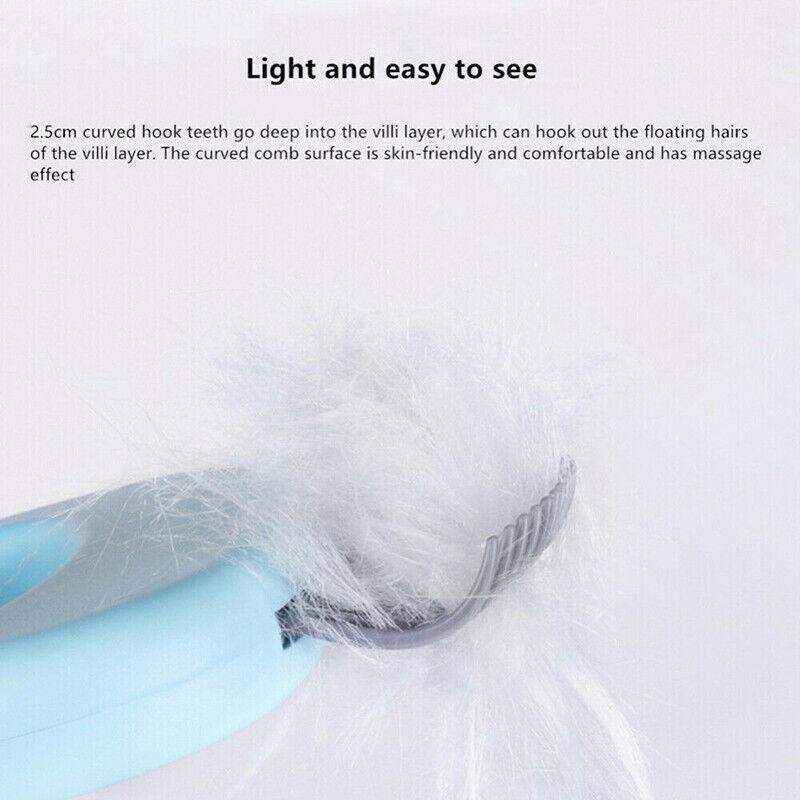 1-3xRelaxing Cat Comb Massager Pet Grooming Brush Dog Hair Removal