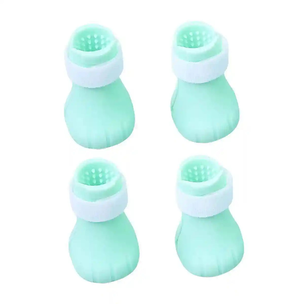4pcs Cat Bathing Grooming Anti-Scratch Silicone Pet Socks for Bathing Feeding