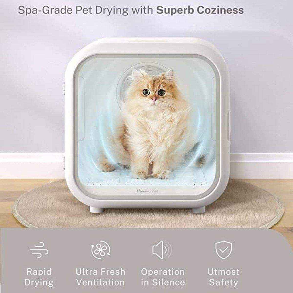62L Smart Pet Hair Dryer Box - Automatic Dryer for Cats and Small Pets