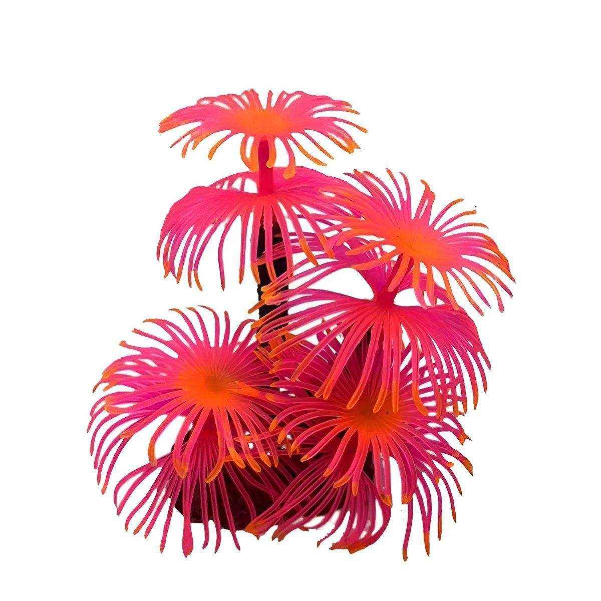 Soft Coral Fish Tank Scenery Decoration Vibrant Silk Aquarium Plants