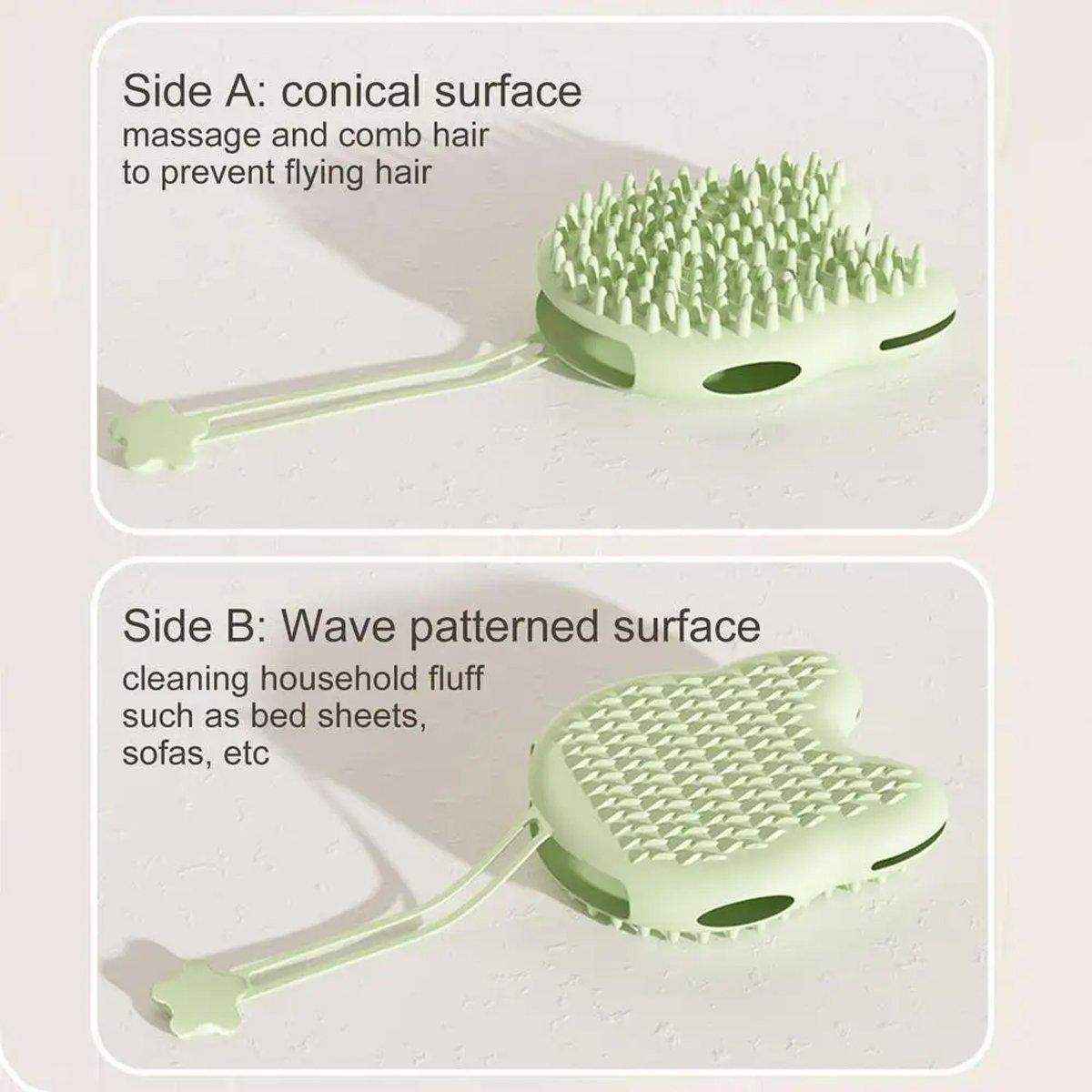 Pet Silicone Cat Gloves Bath Brush Cat Dog Hair Cleaning Comb