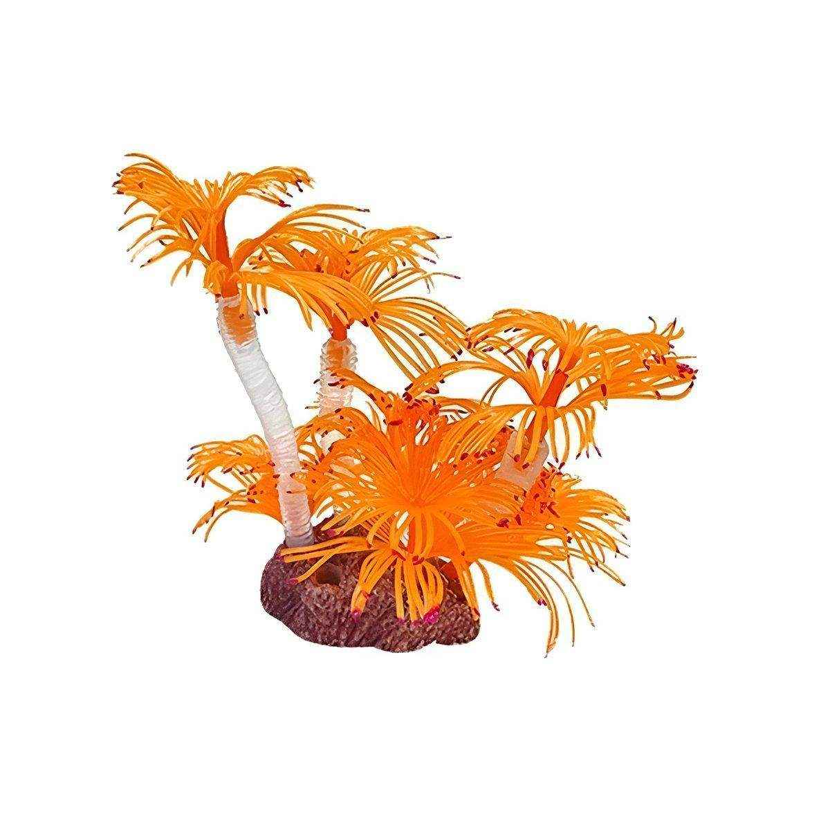 Soft Coral Fish Tank Scenery Decoration Vibrant Silk Aquarium Plants