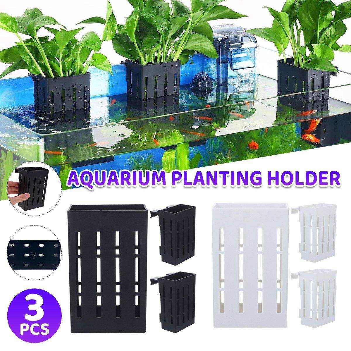Hydroponic Potted Plant Bracket Aquarium Basket Holder