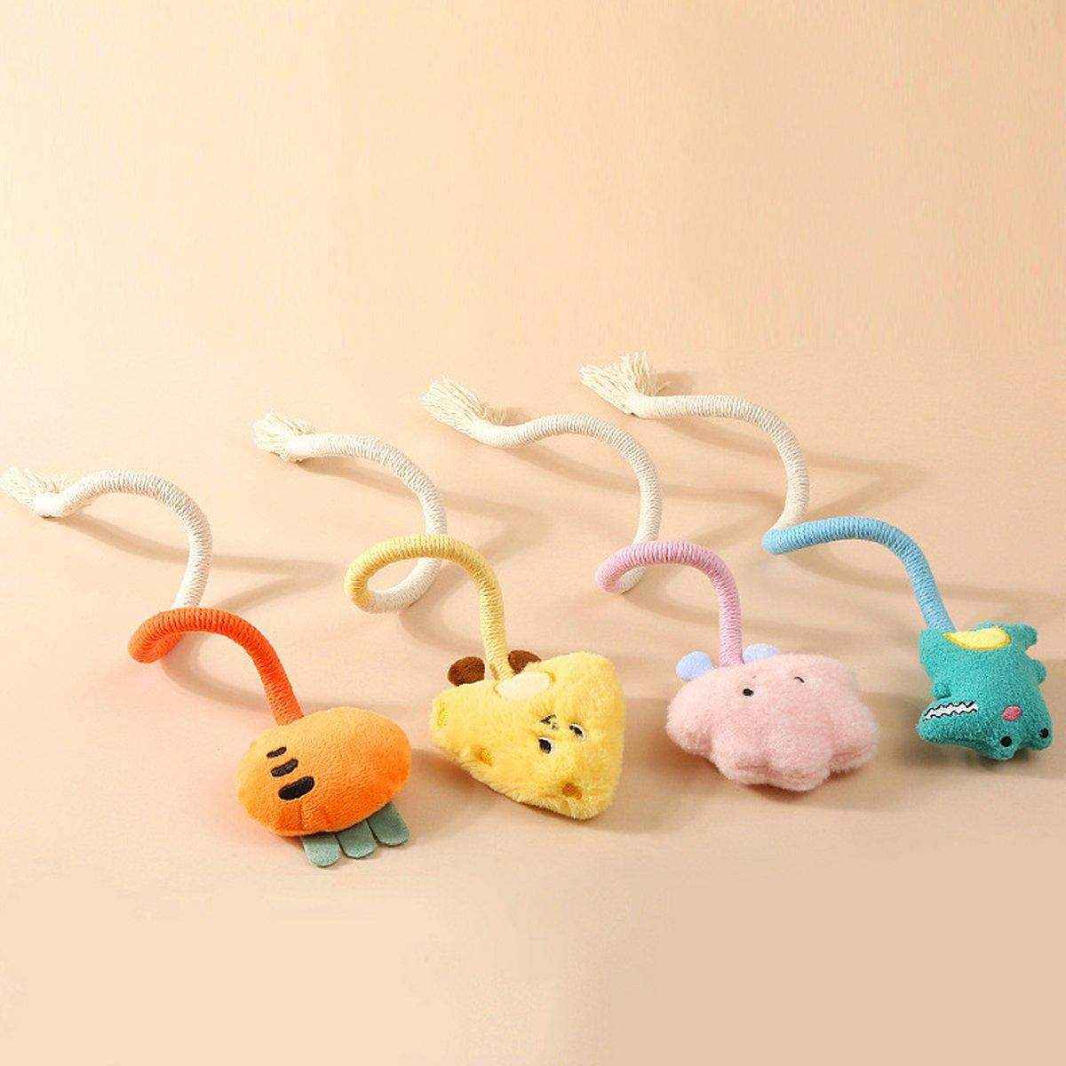 Cat Stick Doll Catnip Toy for Kittens Cat Chew Toy