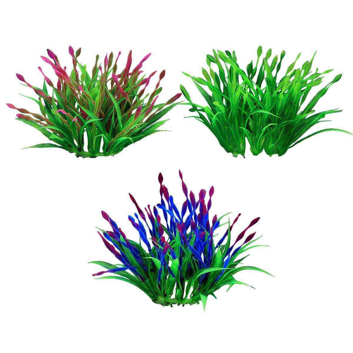 Artificial Aquarium Grass Vibrant Decorative Plants for Fish Tanks