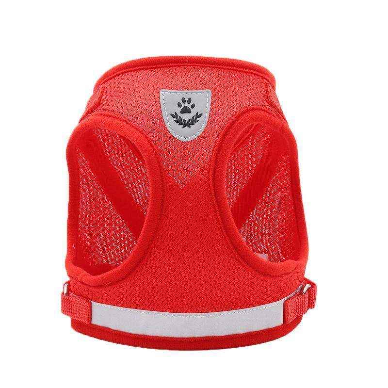 Reflective Dog Cat Pet Harness Leash Puppy Soft Adjustable Vest Mesh Clothes
