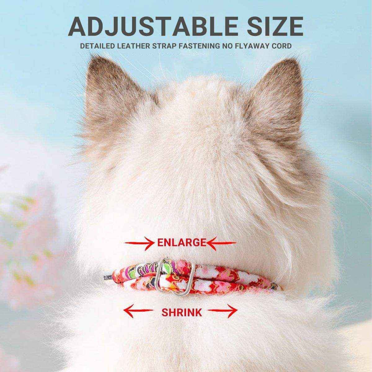 Pet Bell Necklace Designer Cat Flea Collar Dog Insect Repellent
