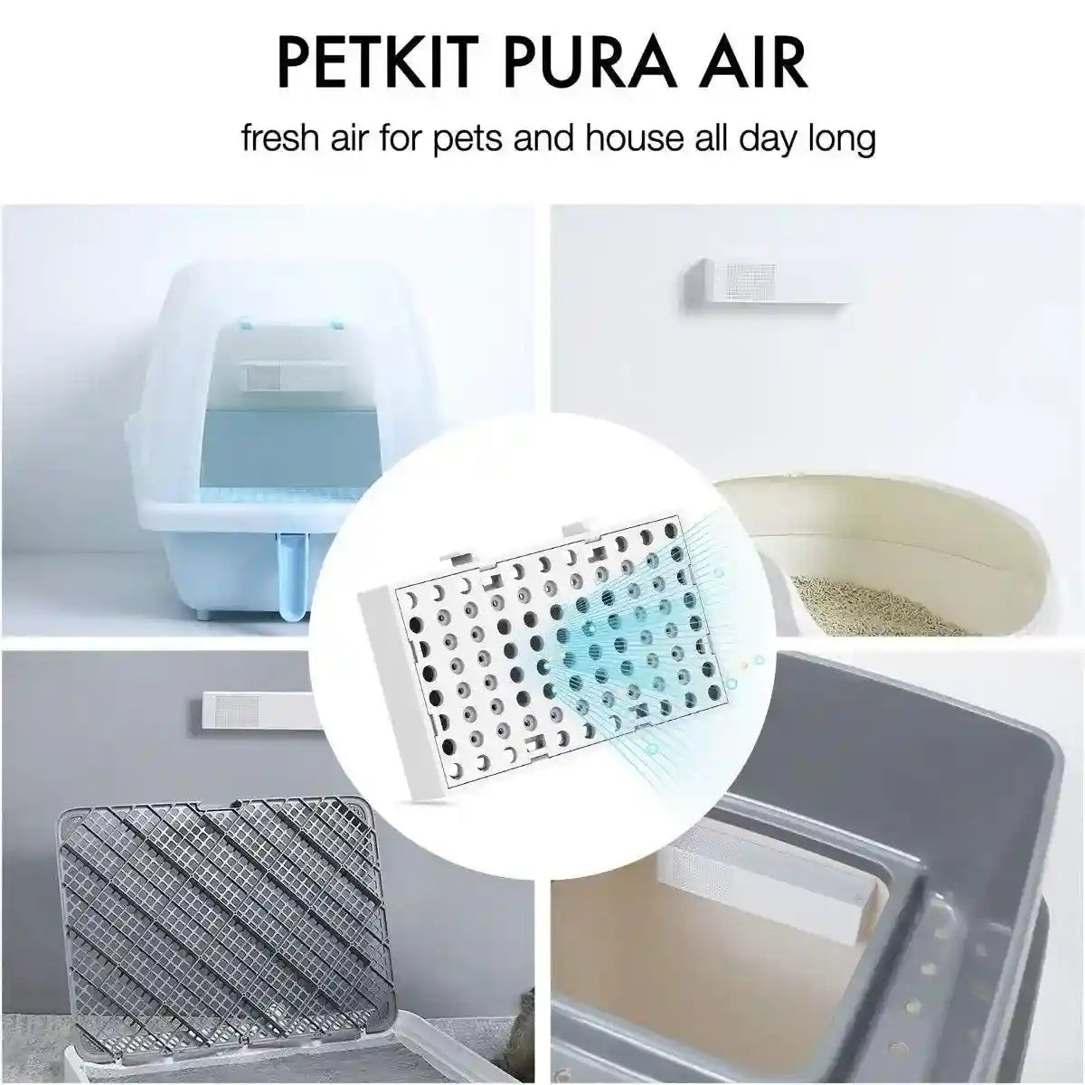 PETKIT Small Pet Air Freshener Filter Cartridge for Air Purification