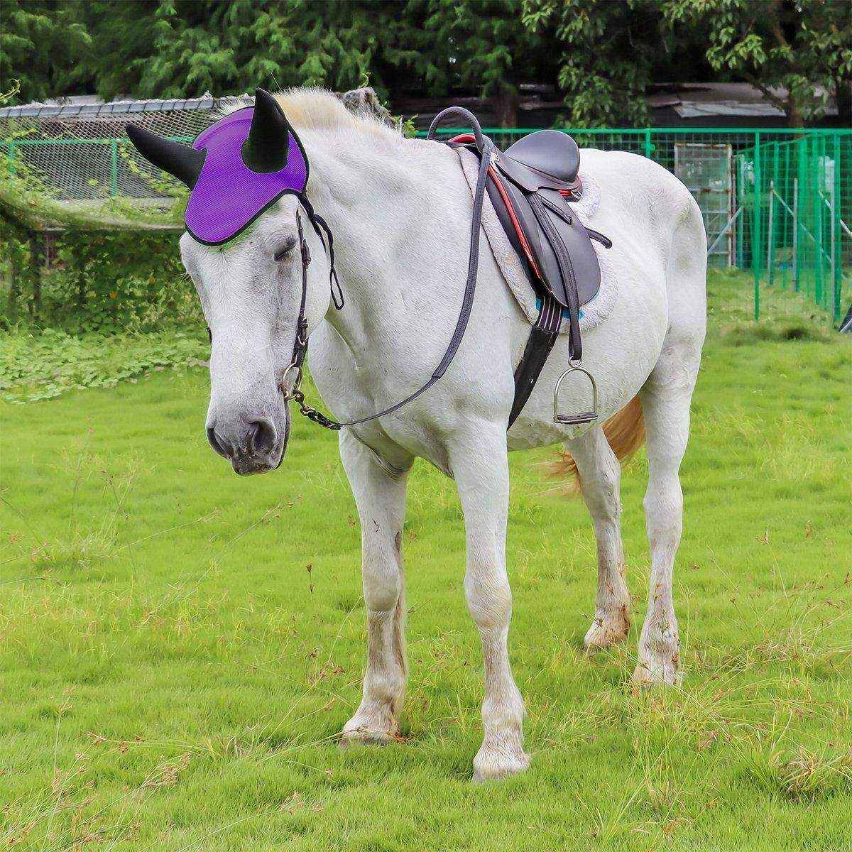 Harness Supplies Equestrian Supplies Breathable Mesh Cloth Horse Earmuffs