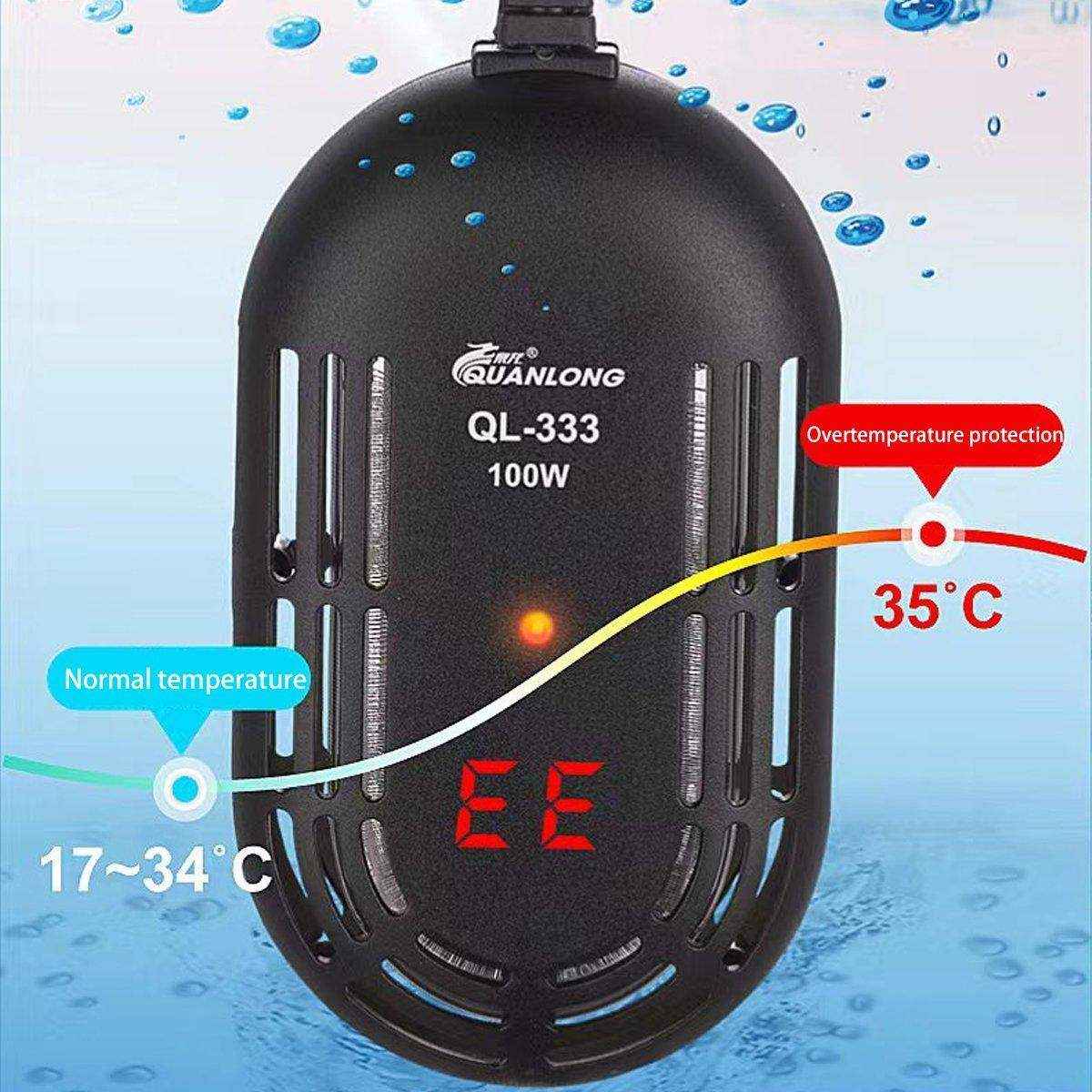 Compact Submersible Small Aquarium Heater