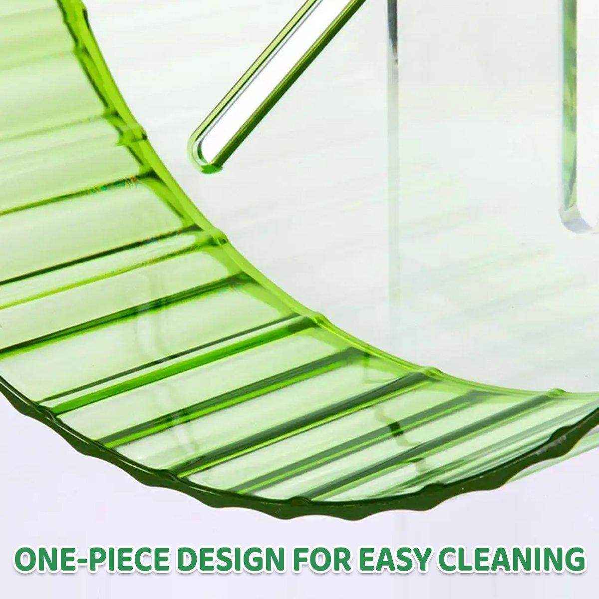 Hamster Silent Running Wheel for Cage Adjustable & Noiseless Exercise Wheel