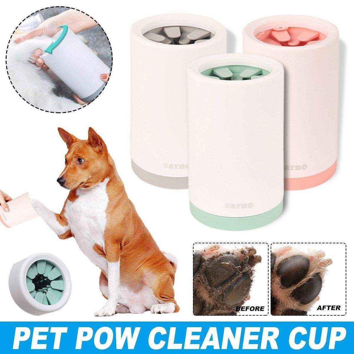 Pet Foot Washing Cup Cat Automatic Paw Washing Foot Cleaning Cup