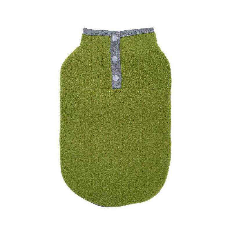 Winter Fleece Dog Jumper for Small to Medium Pets Warm & Soft Vest