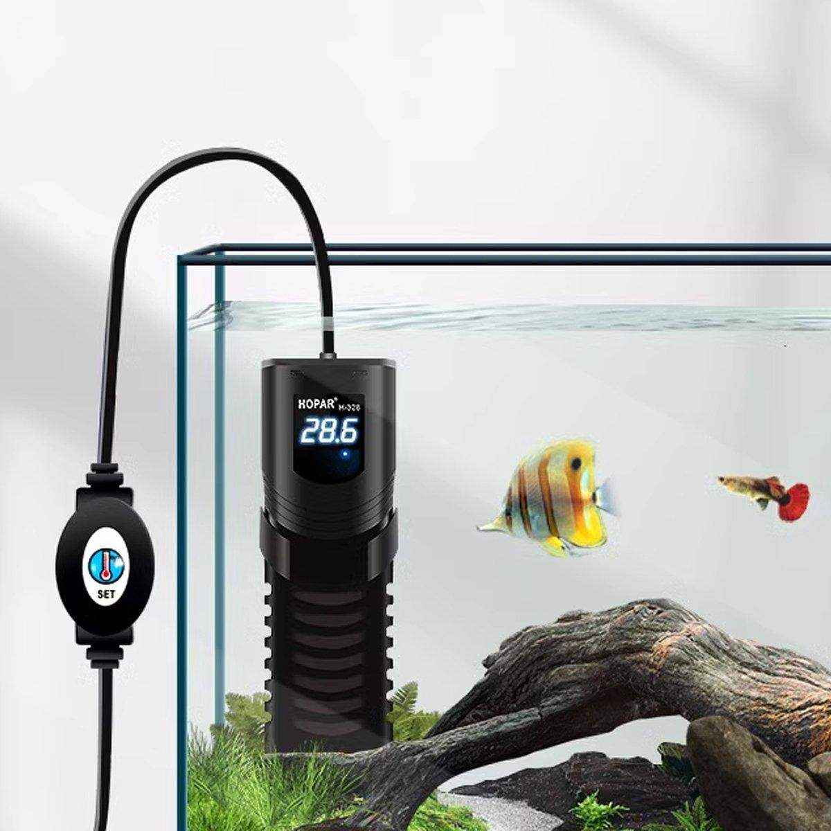 Submersible Aquarium Heater Rod Intelligent Temperature Control with LED Display