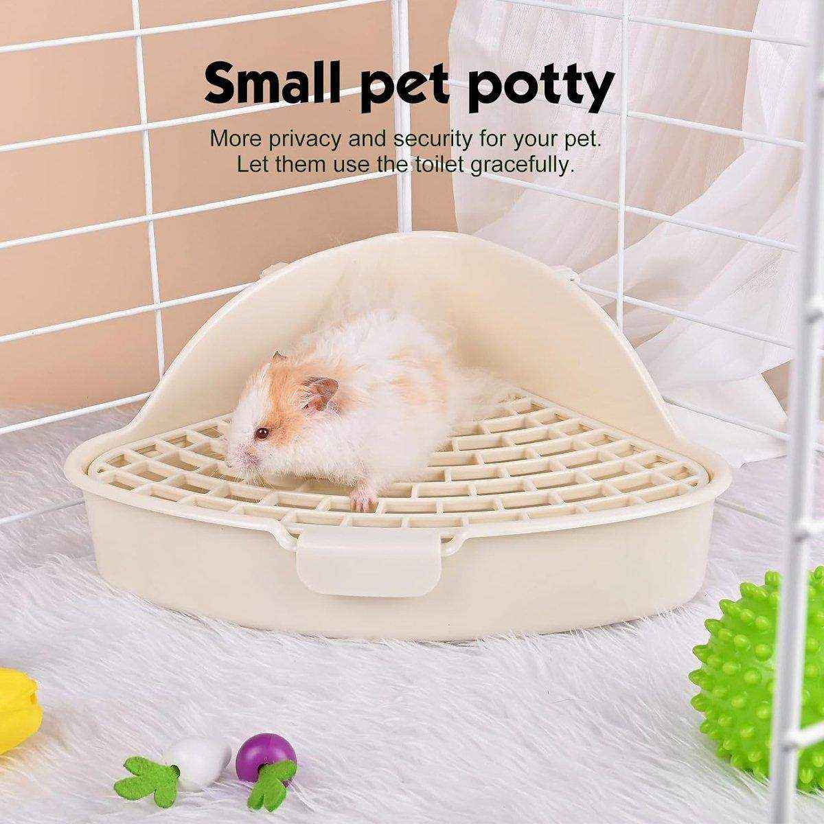 Durable Pet Toilet Potty for Rabbits and Small Animals