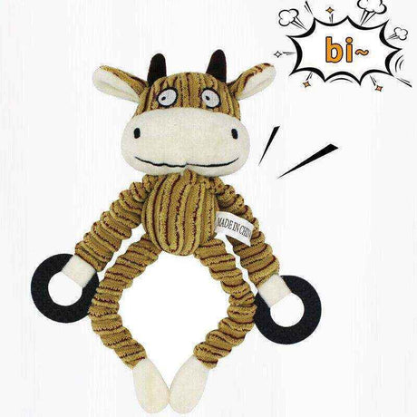 Interactive Chew Toy Bear from Dog Squeaker Toys Collection