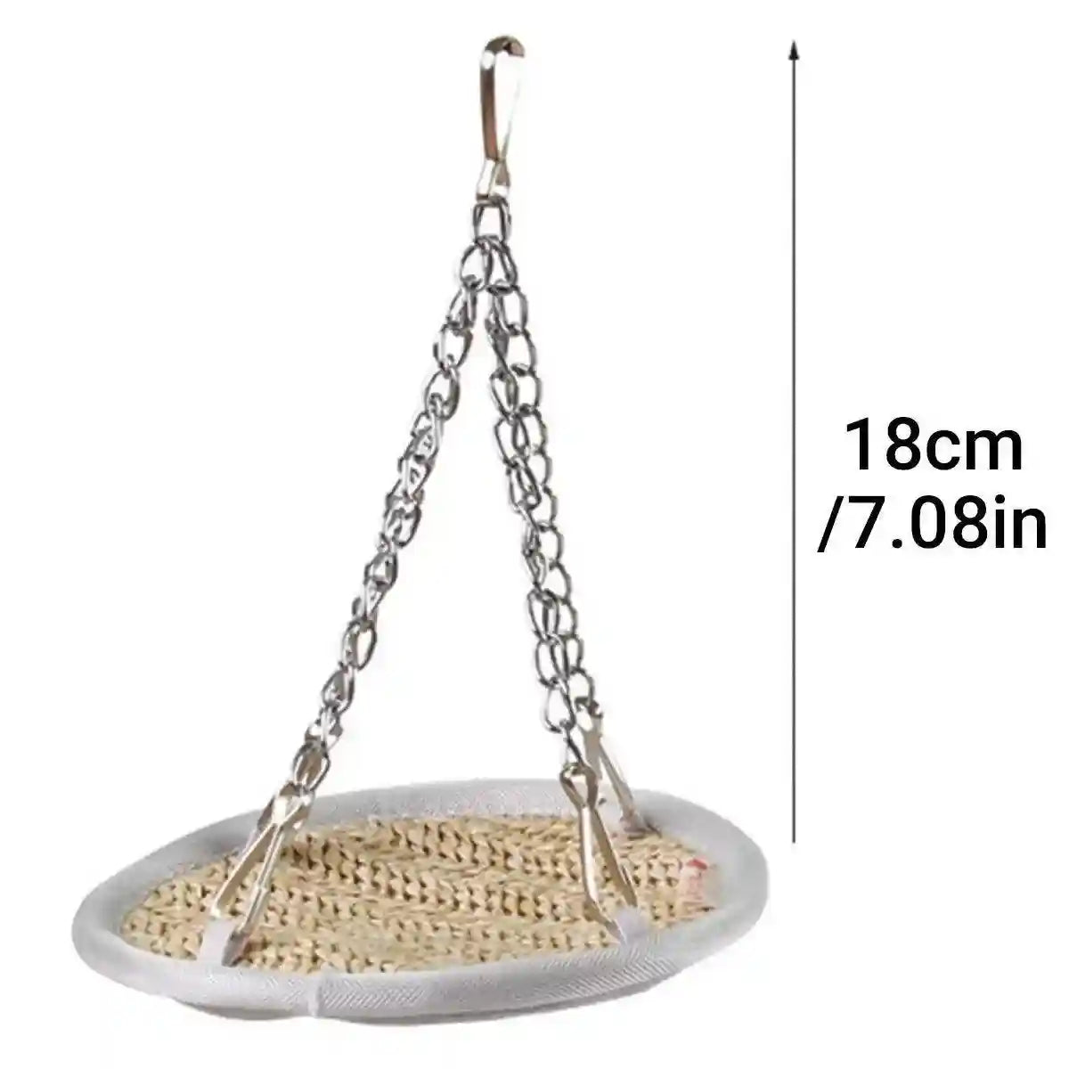 Reversible Hanging Hamster Toy Hammock for All Seasons
