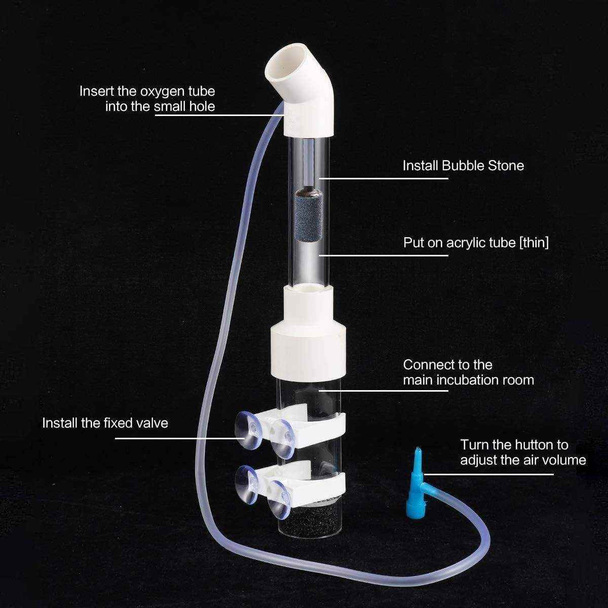Transparent Aquarium Fish Breeding Box with Versatile Features