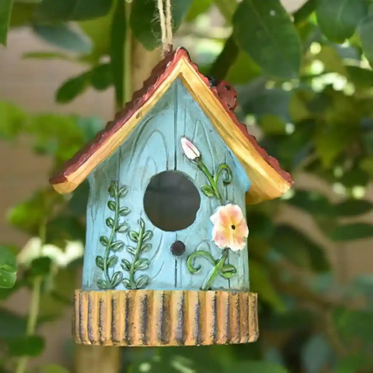 Bird House Resin Crafts Ornaments