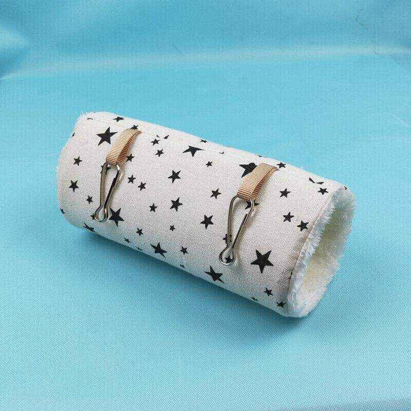 Cozy Canvas Hamster Tubes Tunnel Hammock For Small Pets