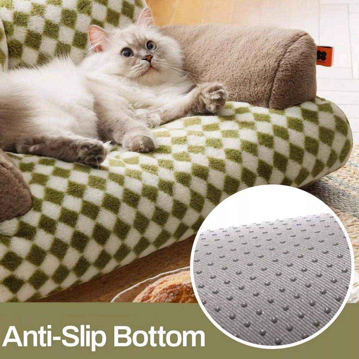Orthopedic Cat & Dog Sofa Bed Supportive & Cozy Pet Couch