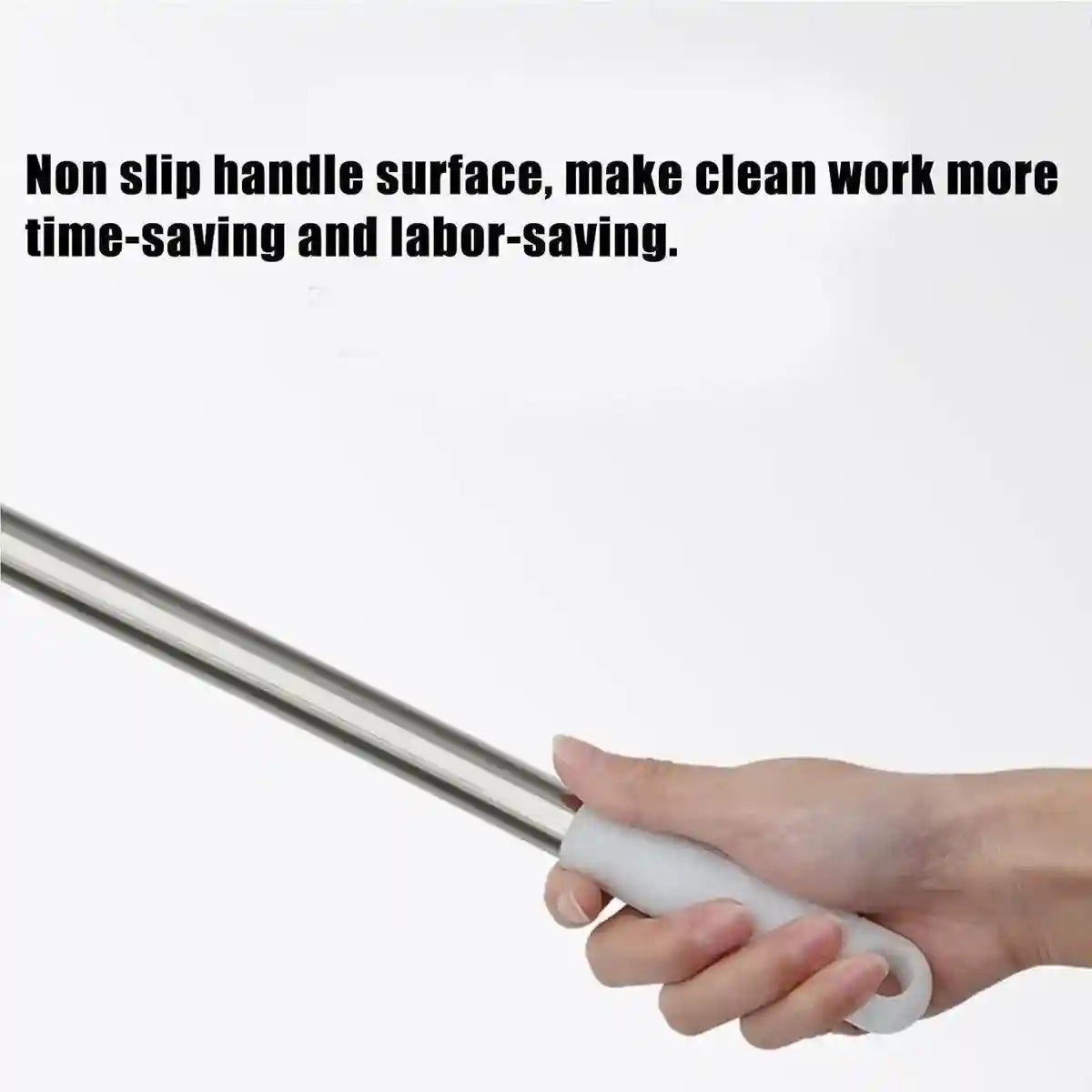 Fish Tank Conch Brush - 125cm Long Handle Aquarium Cleaner for Corners & Seams