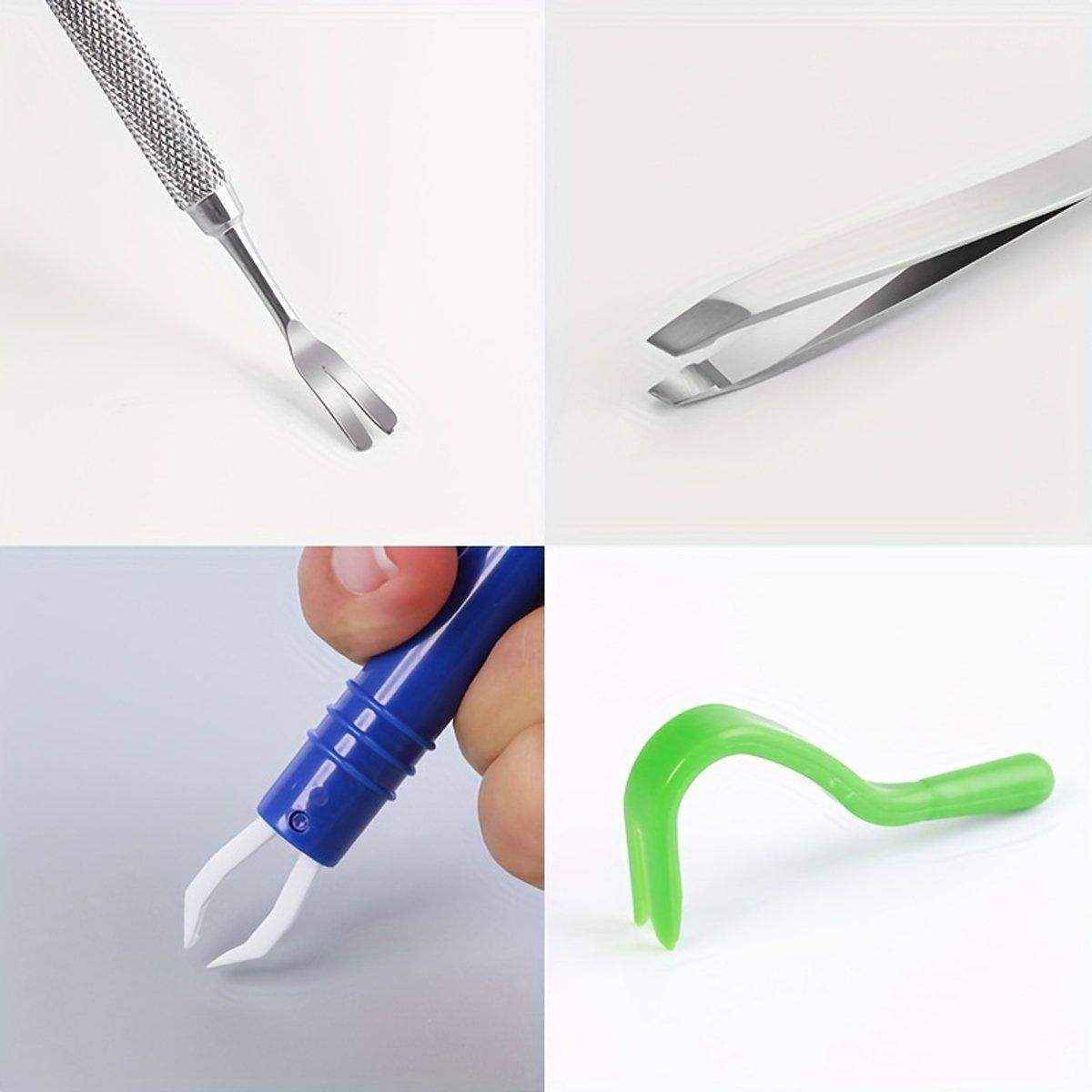 Tick Clip Pet Dog Lice Fork Flea Removal Tool Insect Catch Tweezers Tool Flea Hook
