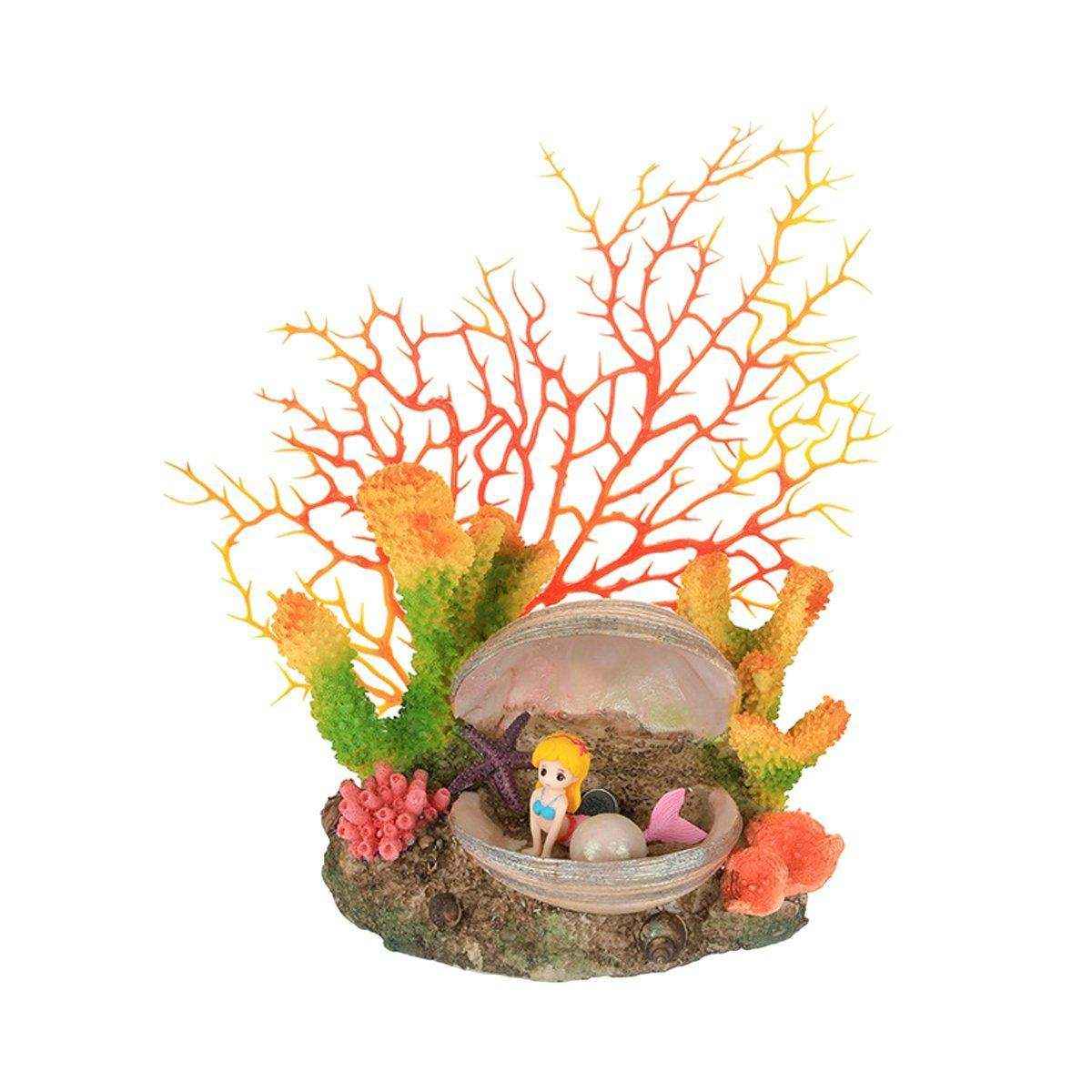 Vibrant Simulation Coral Landscaping Decorations for Aquariums